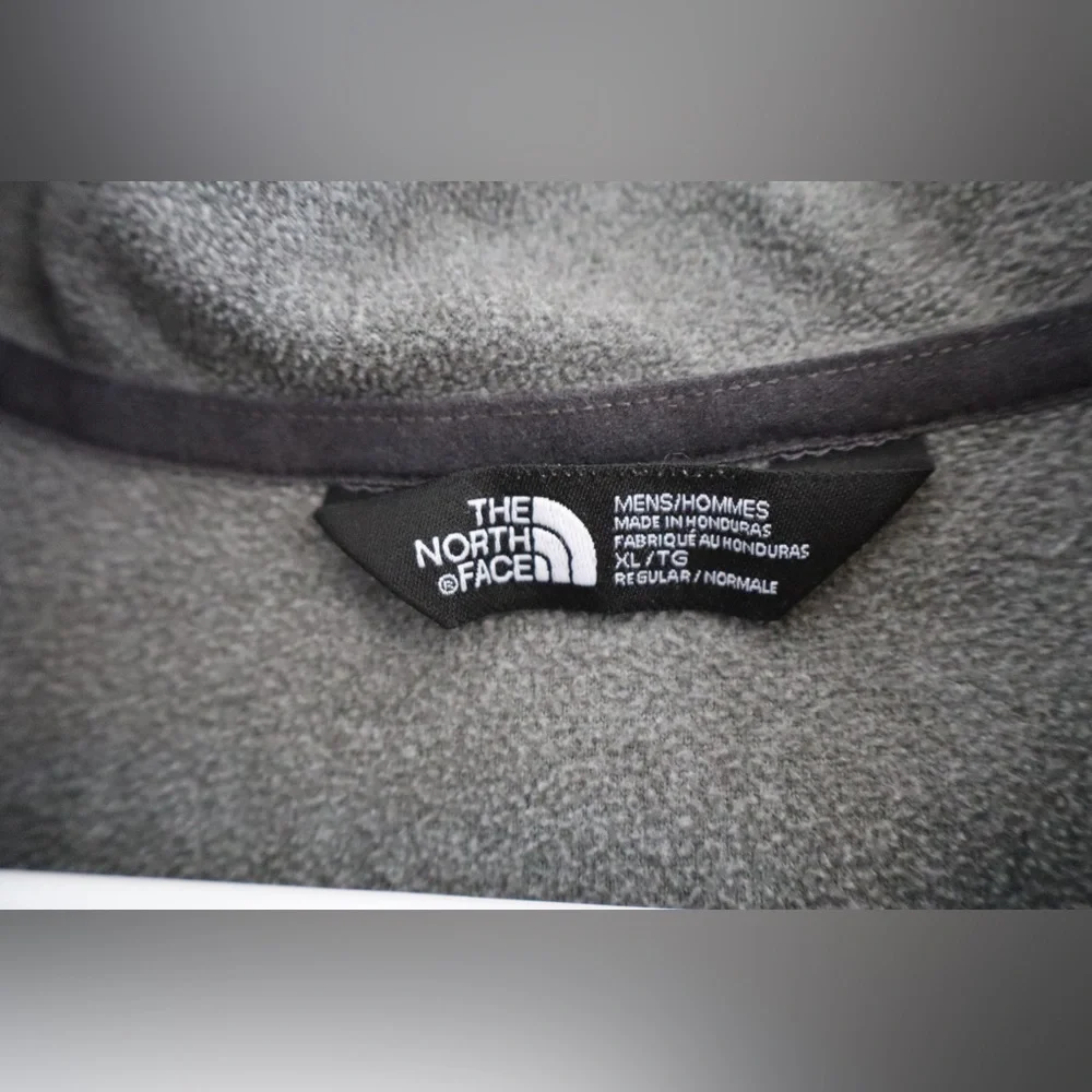 The North Face Gray Zip Up Sweater